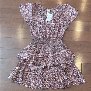 Patrons of Peace Multicolor Floral Dress NEW